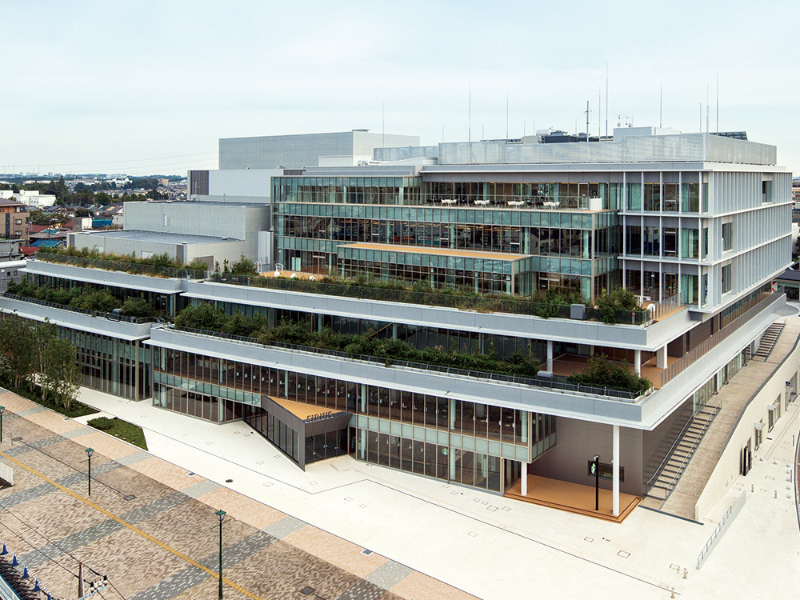 大和駅東側第4地区市街地再開発事業に伴う施設建築物等建設工事の施工写真 1