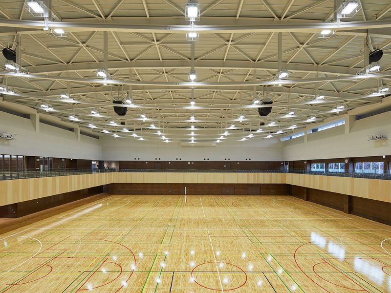 神奈川県立体育センター等特定事業　建設工事の施工写真 3