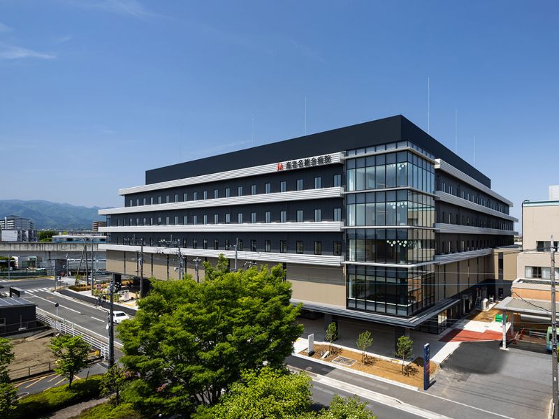 海老名総合病院新築建替計画の施工写真